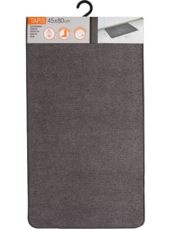 Luance kuhinjski tepih hexagone 45×80 cm, baršun/poliester, tamno siva