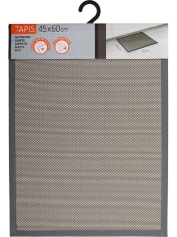 Luance kuhinjski tepih mat john 45x60cm višebojni tkani vynil – taupe/bež