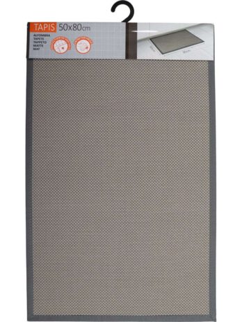 Luance kuhinjski tepih mat john 50x80cm višebojni tkani vynil – taupe/bež