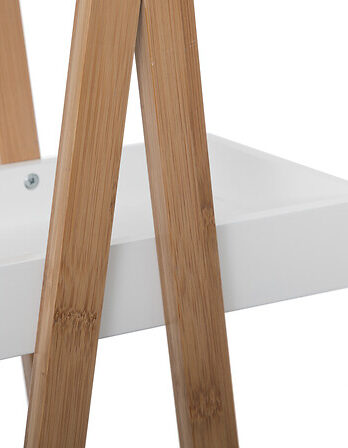 Five stalak 3 police natureo 30x18x82cm mdf bijeli