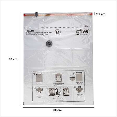 Five vakum vreća m 60x80cm, mirisna - Image 15