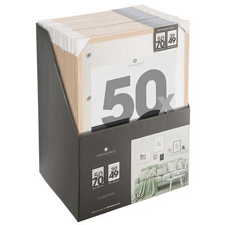 Atmosphera okvir za fotografiju eva 50x70, mdf/staklo bež - Image 5