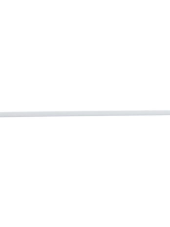 Luance karniša za prozor, ovalna, razvlačna 30-40 cm, 2/1 – bijela
