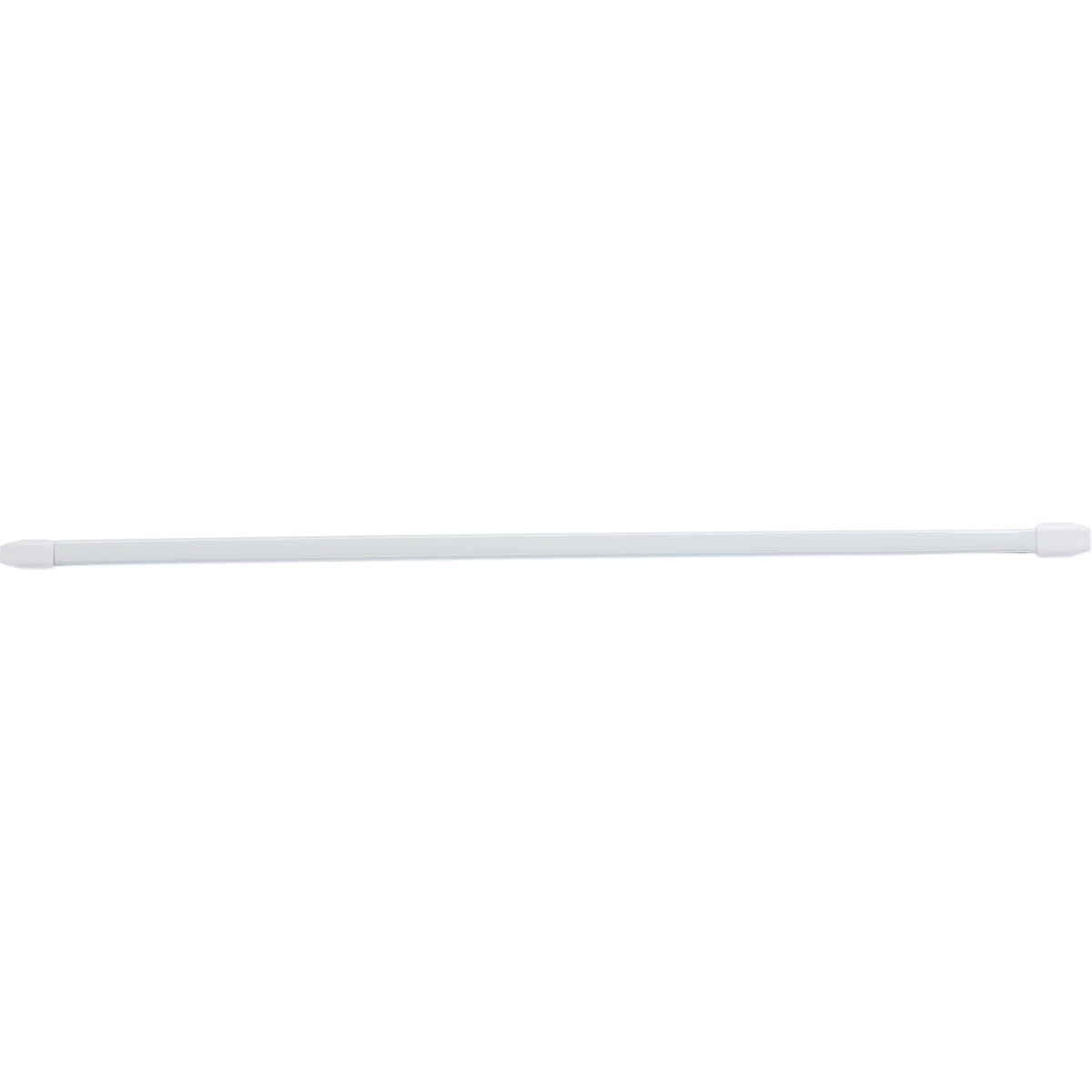 Luance karniša za prozor, ovalna, razvlačna 30-40 cm, 2/1 - bijela - Image 2