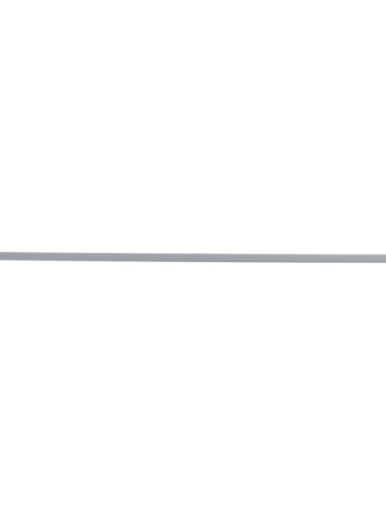 Luance karniša za prozor, ovalna, razvlačna 60-80 cm, 2/1 – bijela