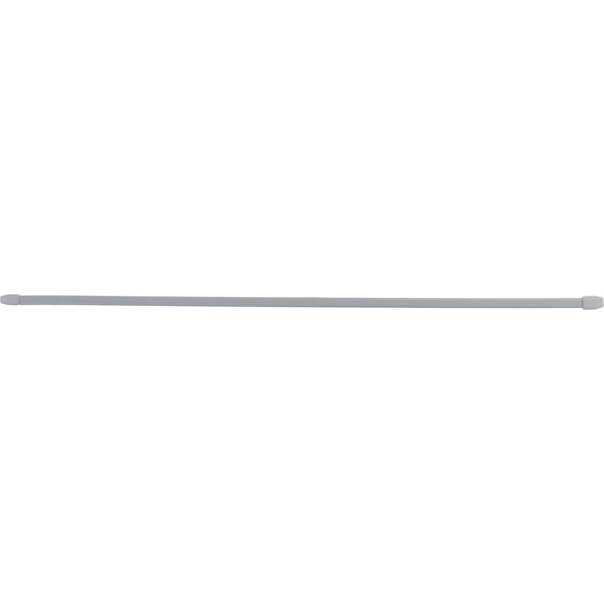 Luance karniša za prozor, ovalna, razvlačna 60-80 cm, 2/1 - bijela - Image 2