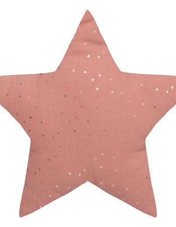 Atmosphera ukrasni jastuk star 3d 40×40 cm poliester/pamuk terra
