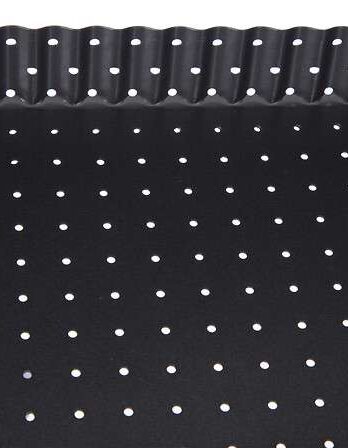 Five kalup za quiche s odvojivim dnom signature 31×21,5x3cm čelik/ptfe siva