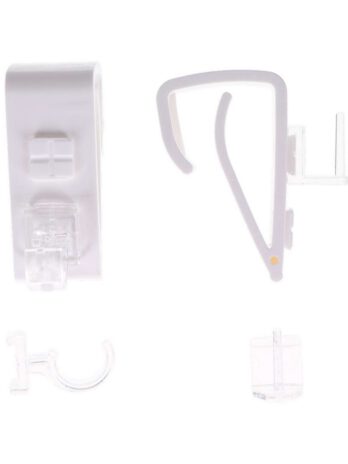 Luance nosači za karniše 2/1 pvc, bijeli
