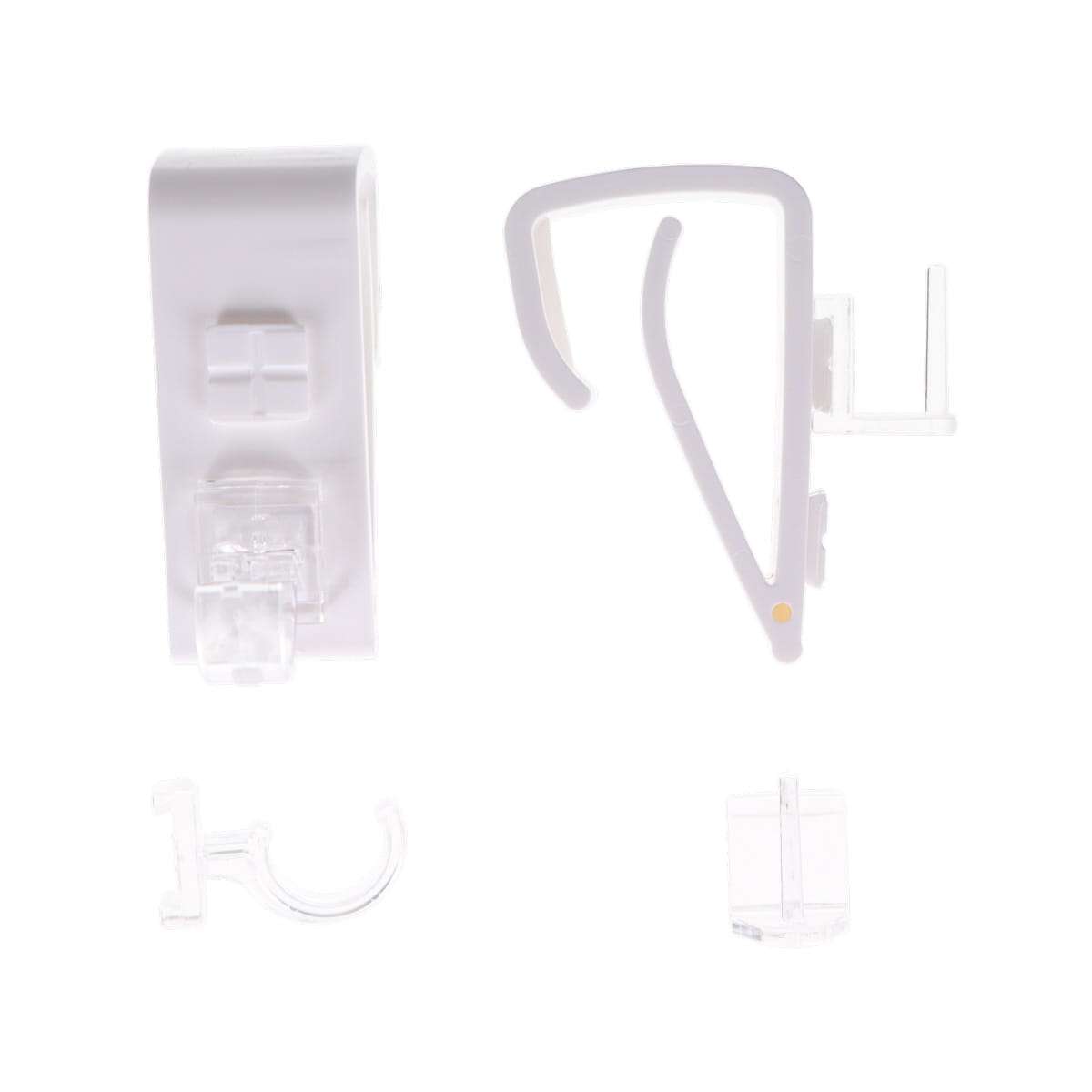 Luance nosači za karniše 2/1 pvc, bijeli