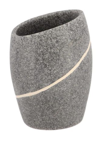 Tendance čaša novara poliresin, siva