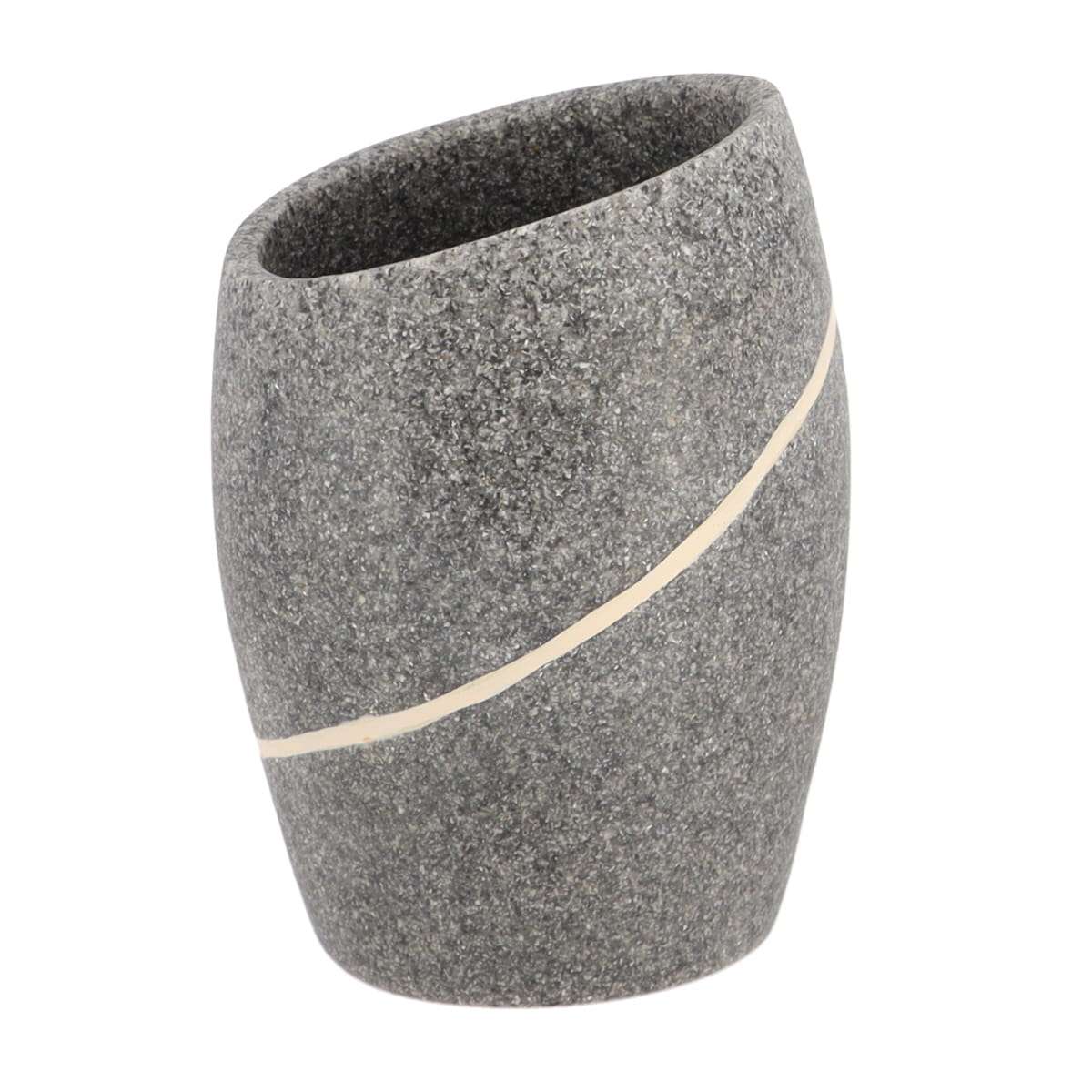 Tendance čaša novara poliresin, siva