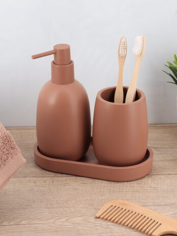 Tendance čaša solid, poliresin, mocha