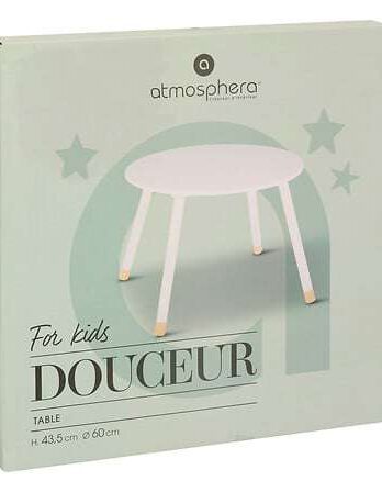 Atmosphera stol sweet 60×43,5cm mdf/drvo bijeli
