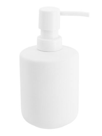 Tendance dozator za sapun stoneware 400 ml sa gumenim efektom, bijeli
