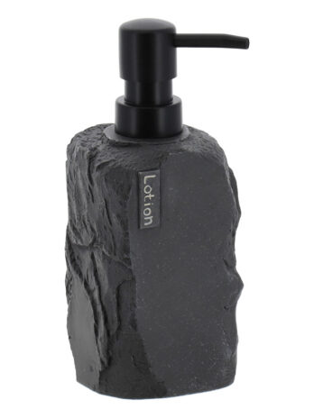Tendance dozator za sapun paola 400 ml sa feketom kamena, poliresin, crni