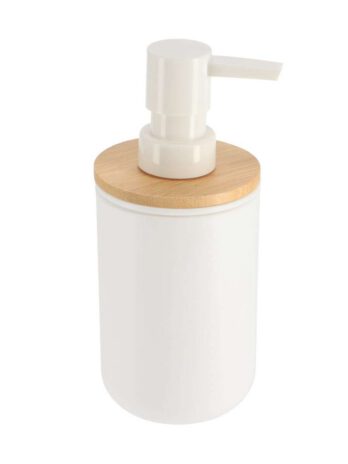 Tendance dozator za sapun fano 300 ml poliresin/bambus, bijeli