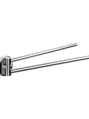 Tatay zidni dvostruki držač ručnika martins, pomični, inox