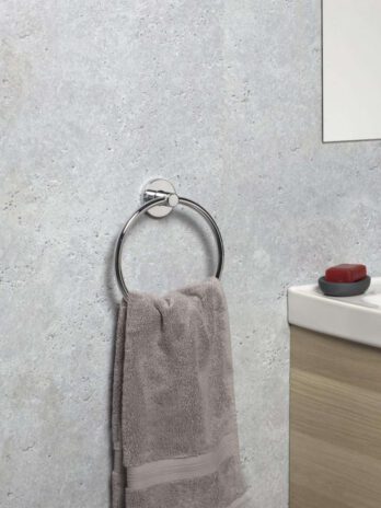 Tatay zidni okrugli držač ručnika martins, inox