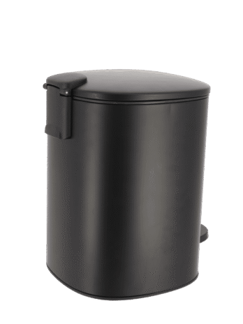 Tendance kanta za smeće na pedalu kvadratna 5l soft close metal, crna