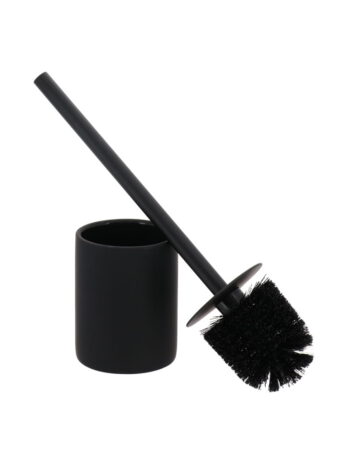 Tendance wc četka stoneware sa guenim efektom, crna