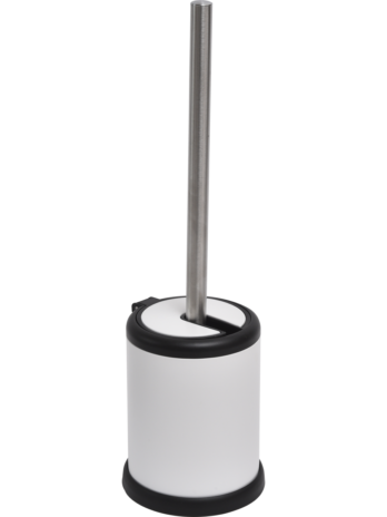 Tendance wc četka s preklopnim poklopcem metal, mat bijela