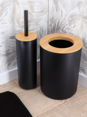 Tendance wc četka fano poliresin/bambus, crna