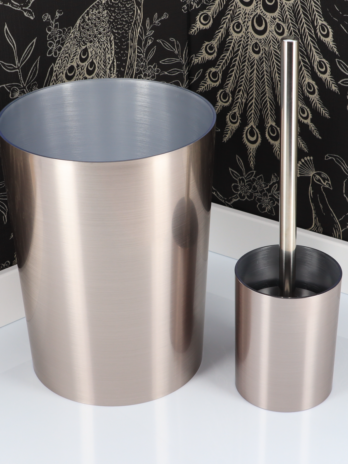 Tendance wc četka gold poliresin, efekt metala
