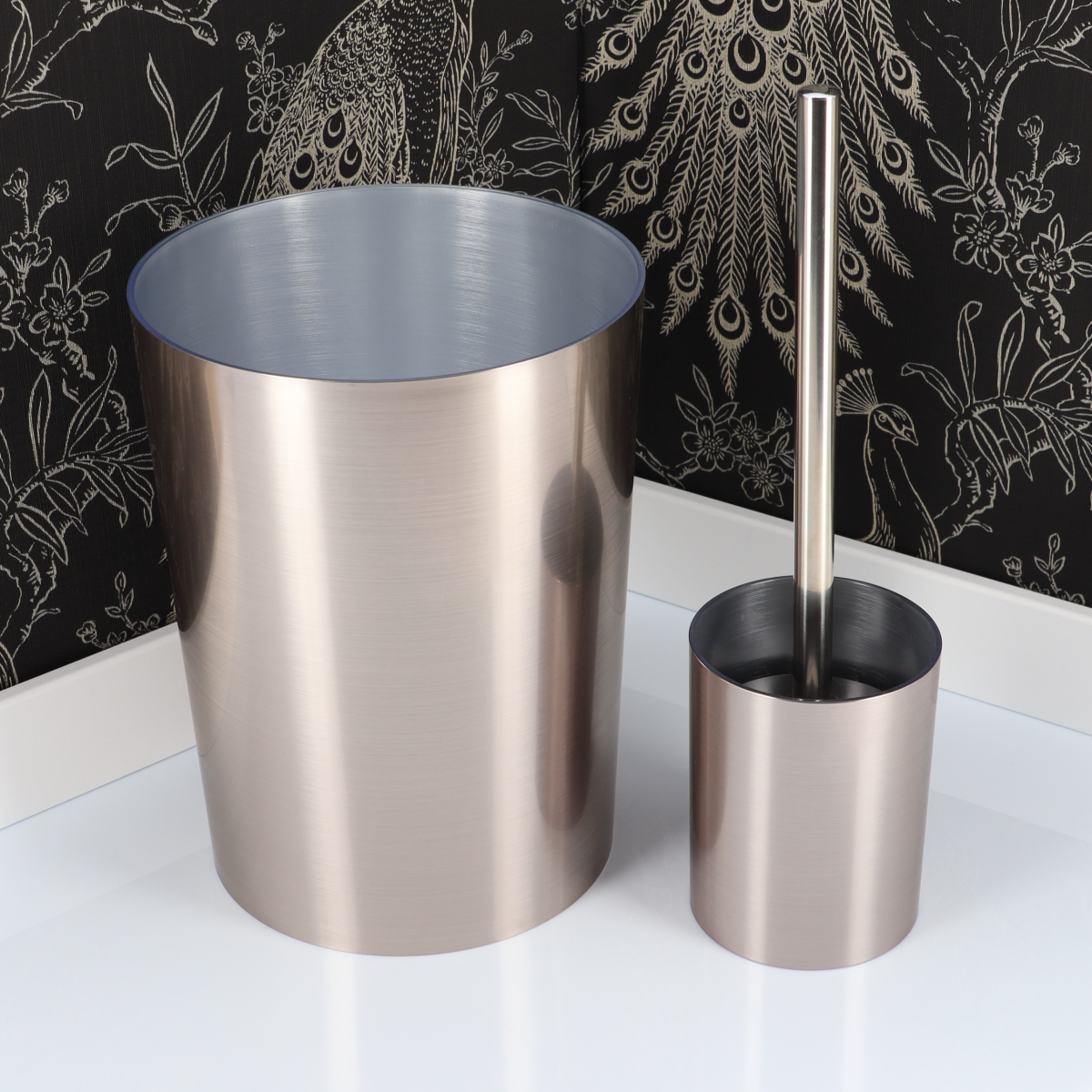Tendance wc četka gold poliresin, efekt metala - Image 2