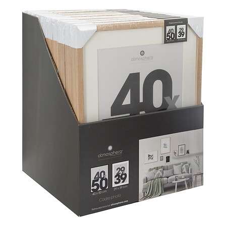 Atmosphera okvir za fotografiju eva 50x70, mdf/staklo bež - Image 6
