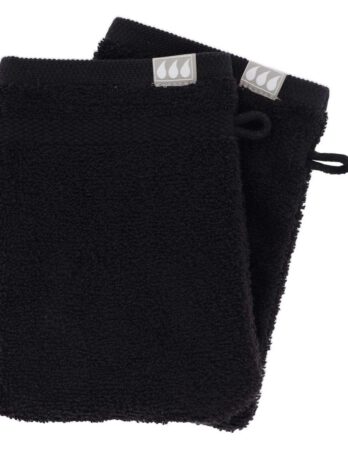 Tendance set rukavica za tuširanje 2/1 100% cotton, crna
