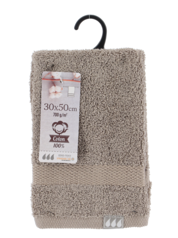 Tendance ručnik 30x50cm 100% pamuk, taupe