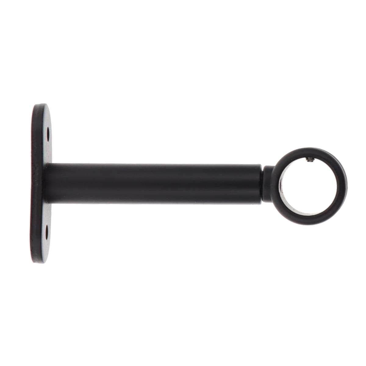 Luance nosač za metalnu karnišu eva 4, o20, 90mm, 2/1 - crni