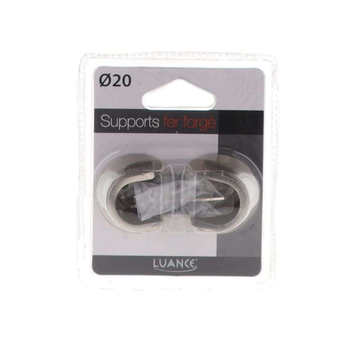 Luance nosač za metalnu karnišu eva 2, o20, 2/1 - inox - Image 3