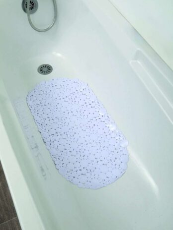 Tendance podloga za kadu bubbles 69×36 cm pvc, bijela