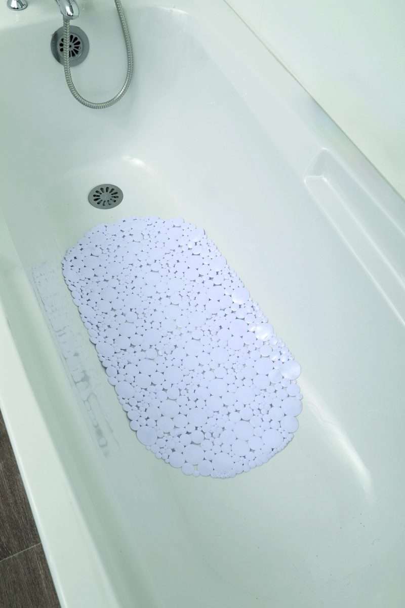 Tendance podloga za kadu bubbles 69x36 cm pvc, bijela