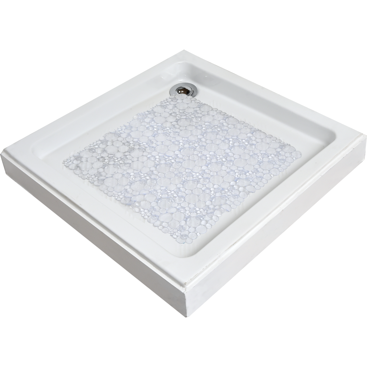 Tendance podloga za kadu bubbles 50x50 cm pvc, prozirna