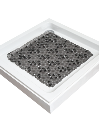 Tendance podloga za kadu bubbles 50×50 cm pvc, siva