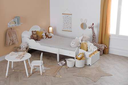 Atmosphera stol sweet 60x43,5cm mdf/drvo bijeli - Image 10