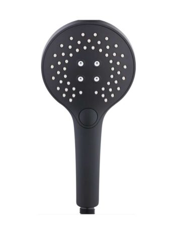 Inter Ceramic tuš ručica, 3 funkcije 12cm abs crna