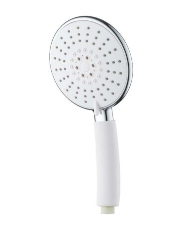 Inter Ceramic tuš ručica, 3 funkcije 11cm abs kromirana/bijela
