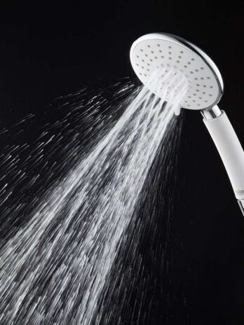 Inter Ceramic tuš ručica, 3 funkcije 11cm abs kromirana/bijela