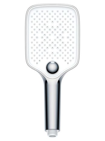Inter Ceramic tuš ručica, 3 funkcije 10cm abs kromirana/bijela