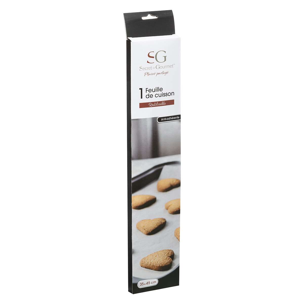 Five podloga za pečenje 45x35x0,11cm stakloplastika/ptfe bijela - Image 2