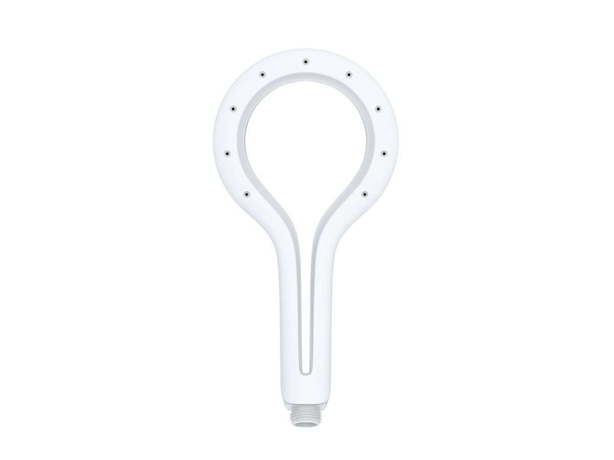 Inter Ceramic tuš ručica, 1 funkcija 11cm abs kromirana/bijela