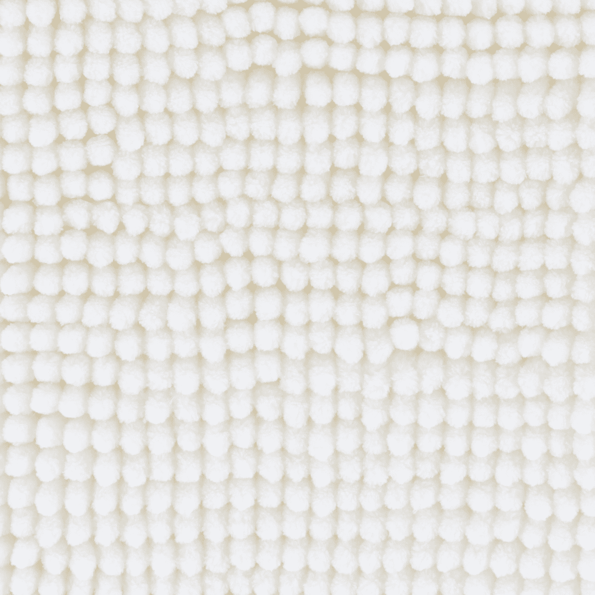 Tendance kupaonski tepih balls 45x75 cm mikrofibra, bijeli - Image 3