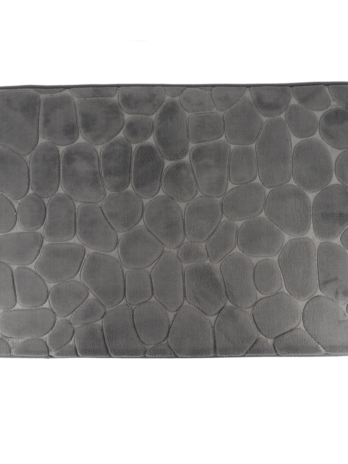Tendance kupaonski tepih pebble 50×80 cm memorijska pjena, tamno siva