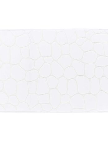 Tendance kupaonski tepih balls 45×75 cm mikrofibra, bijeli