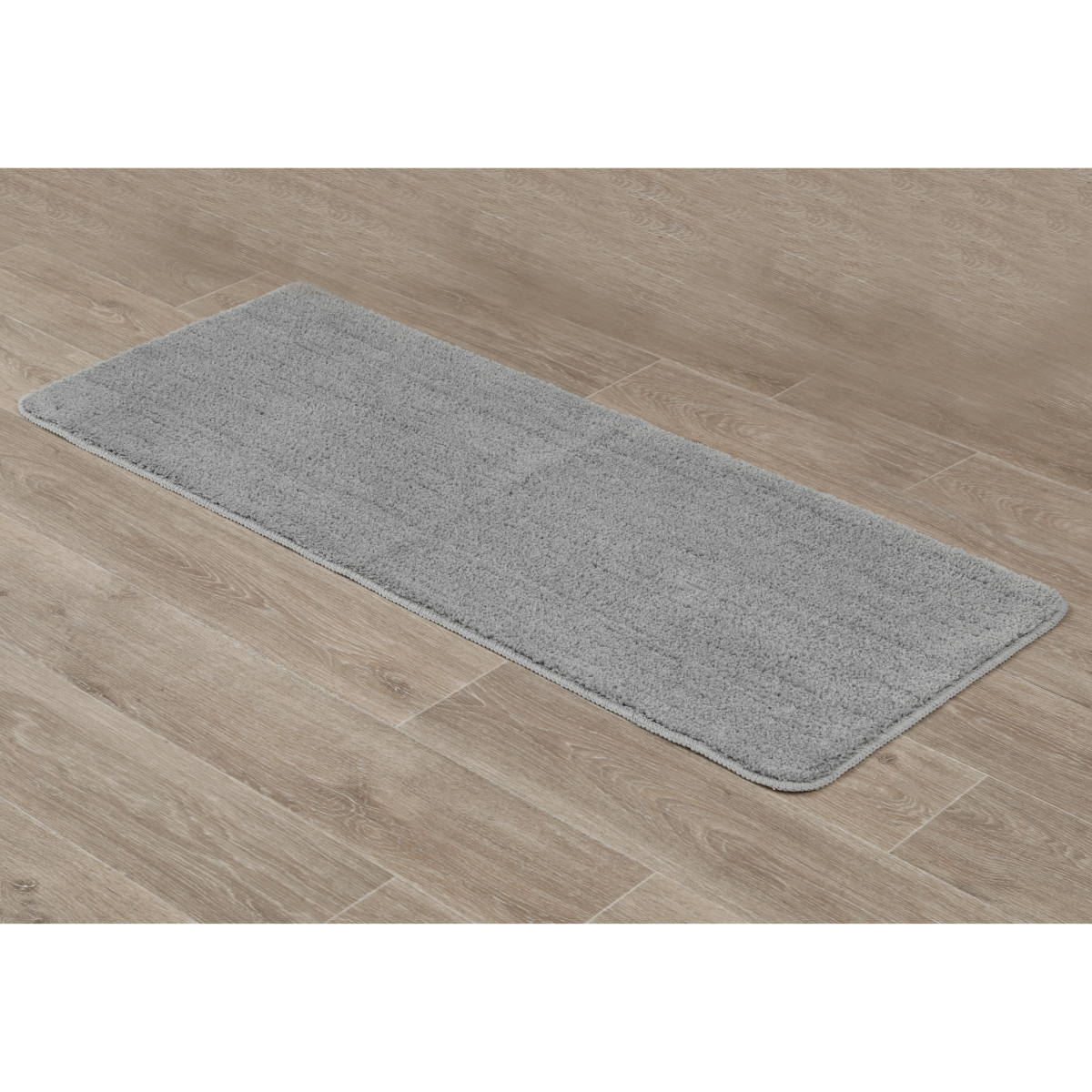 Tendance kupaonski tepih 50x120 cm mikrofibra i latex, svjetlo sivi - Image 3