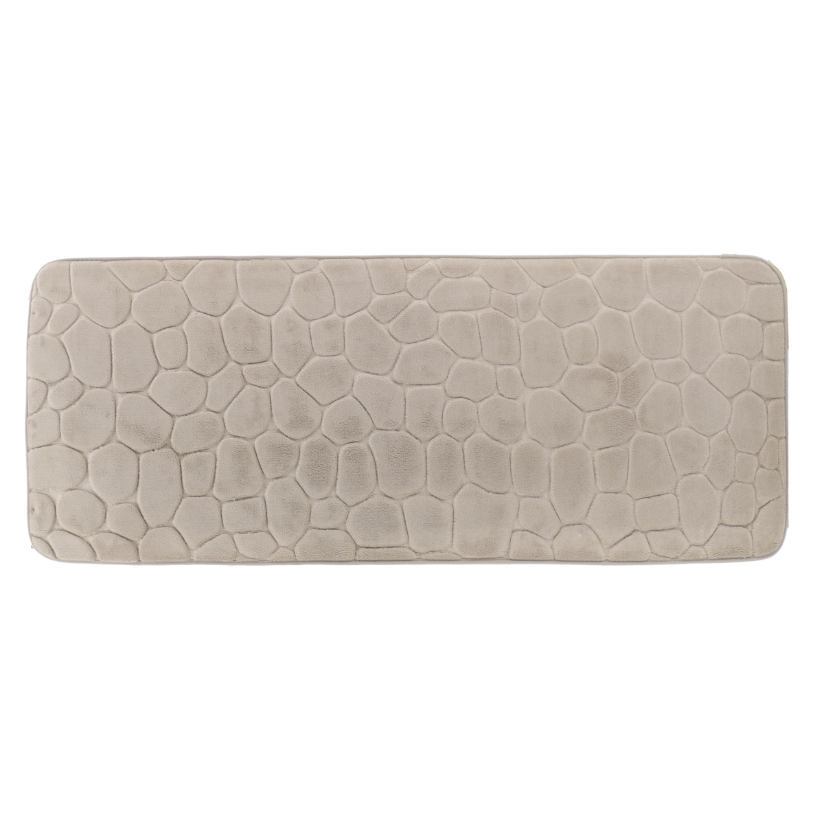 Tendance kupaonski tepih pebble 45x120 cm memorijska pjena, bež